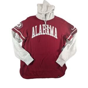’47 Alabama Crimson Tide Red/Gray Sweatshirt Hoodie Men's Size Medium NWT